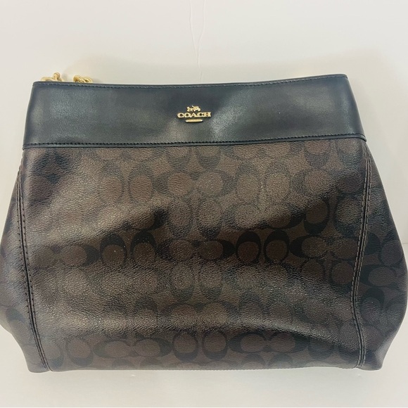 Genuine Coach F39526 Lexy XL Chain with Signature Canvas - Picture 3 of 8